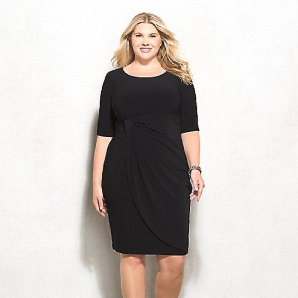 Dressbarn Signature Sadie Dress (Faux Wrap dress)